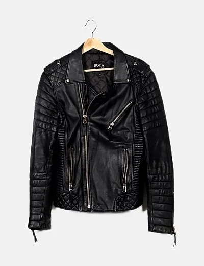 BODA SKINS Chaqueta biker piel