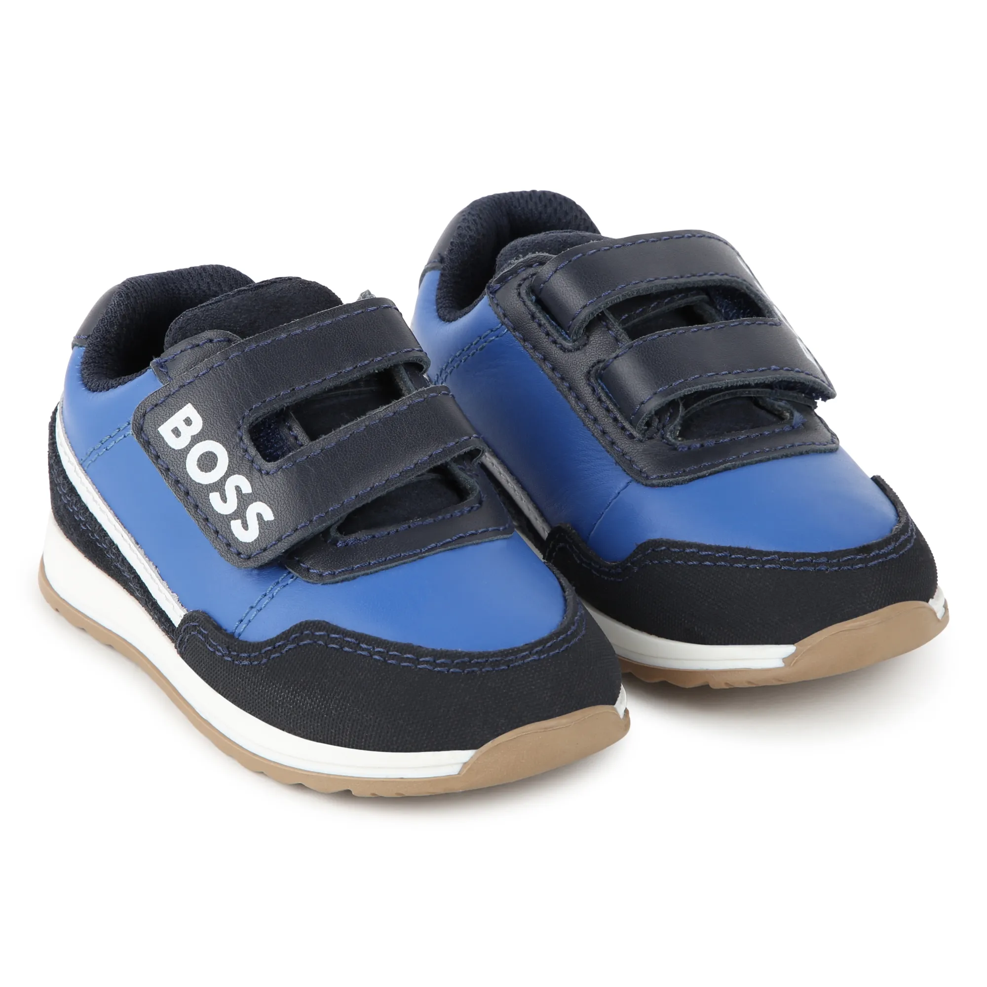 BOSS Deportivas con piel y velcro