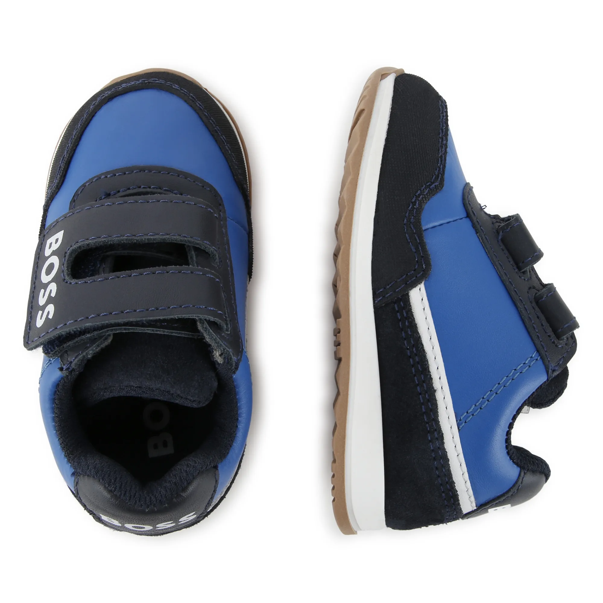 BOSS Deportivas con piel y velcro