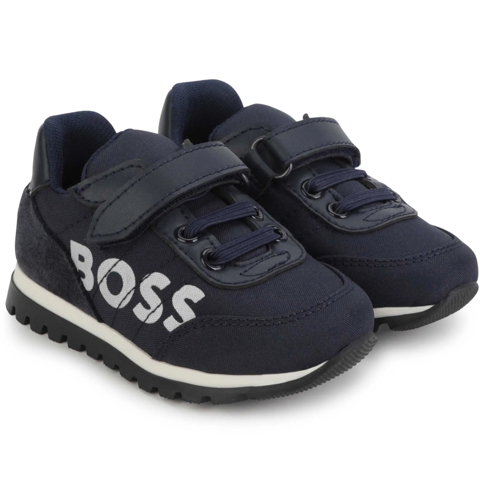 BOSS Deportivas de velcro y cordón