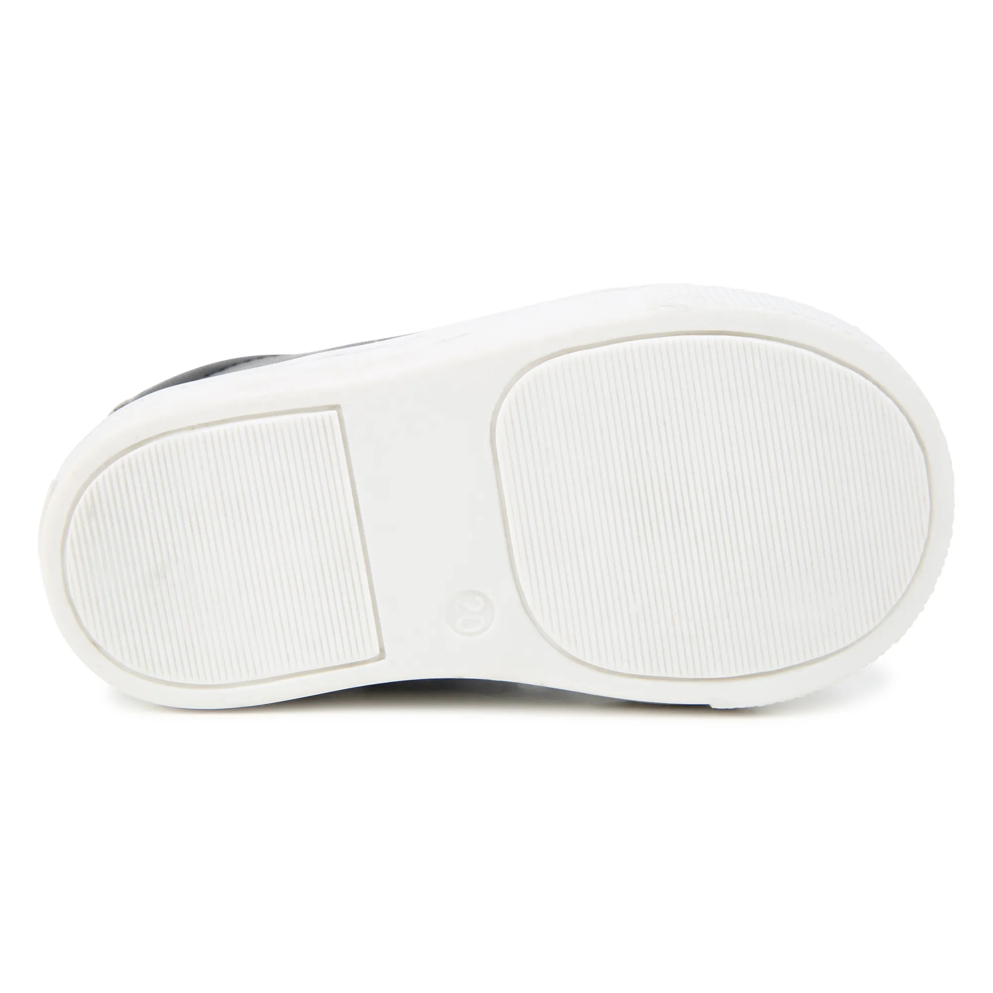 BOSS Zapatillas de piel y velcro