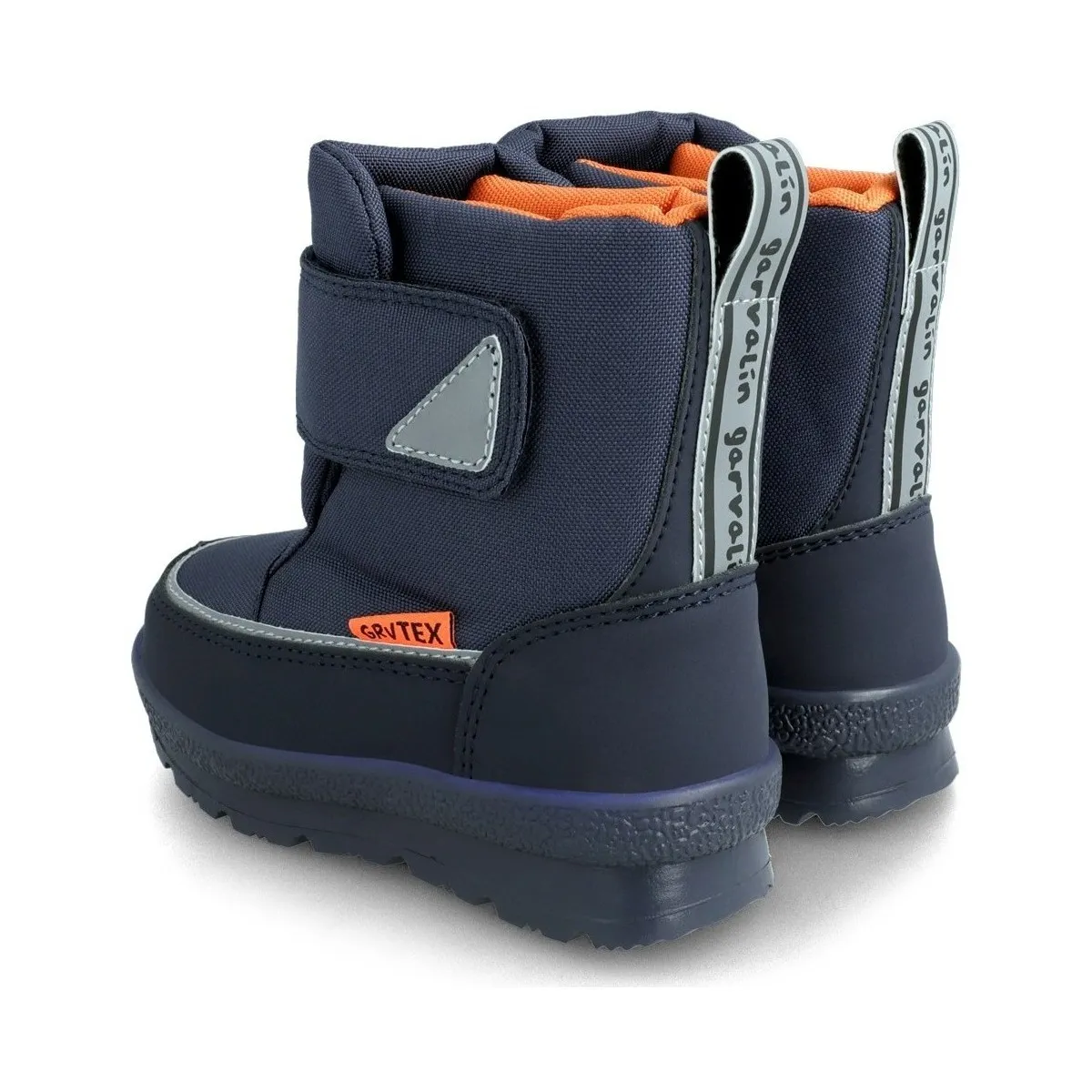 BOTA NIEVE VELCRO AZUL