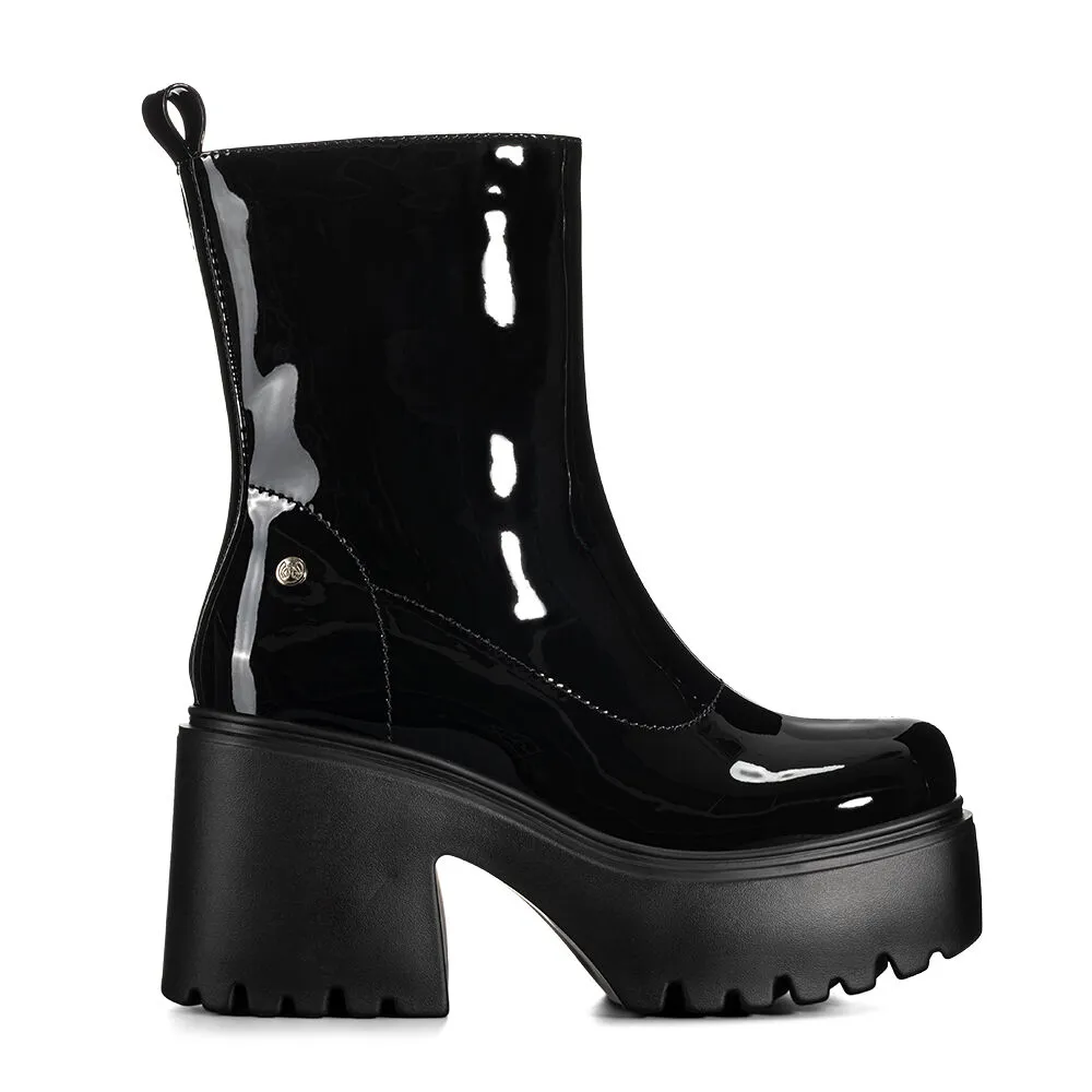 Botin Negro Casual Mujer Weide Czy589