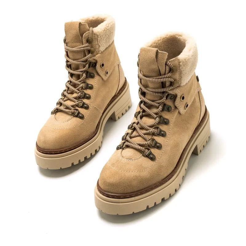 Botines Casual de Mujer MTNG GLACIER Beige 53250