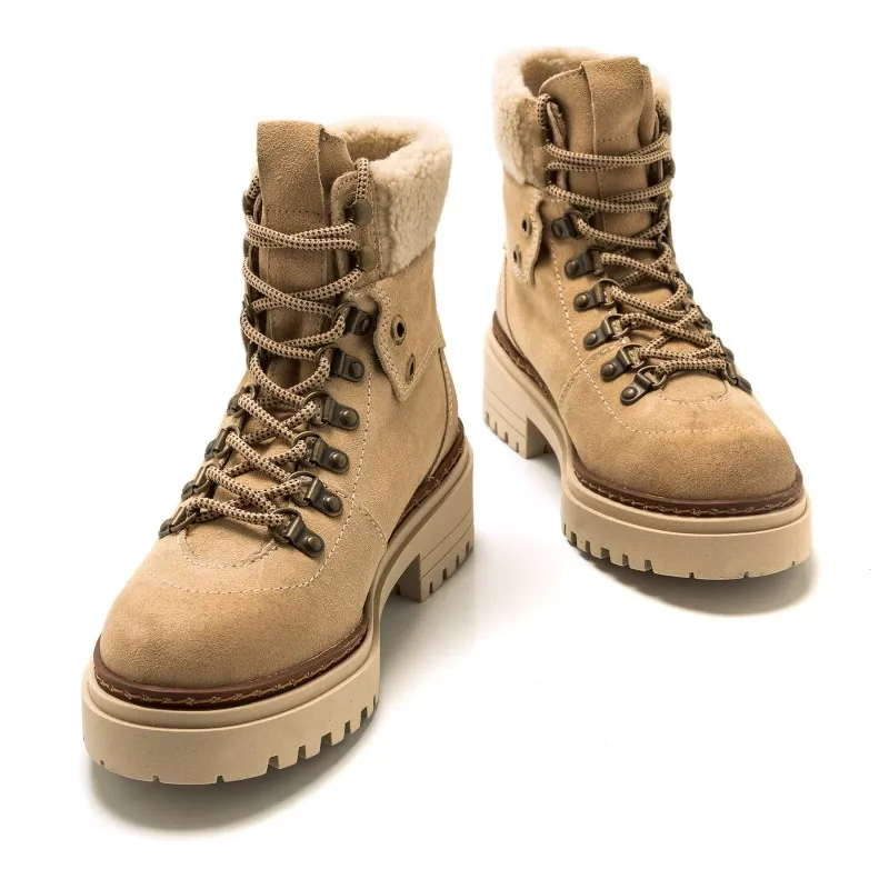 Botines Casual de Mujer MTNG GLACIER Beige 53250