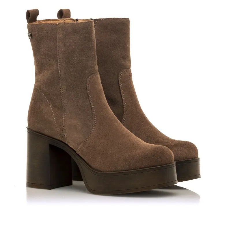 Botines Casual de Mujer MTNG SIXTIES Marron 55836