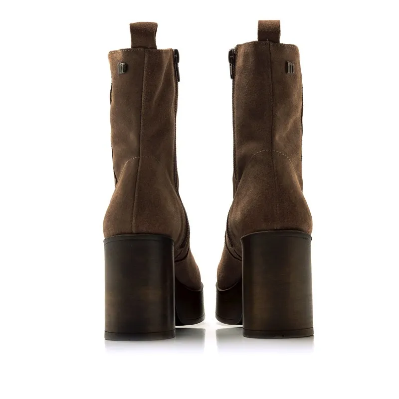 Botines Casual de Mujer MTNG SIXTIES Marron 55836