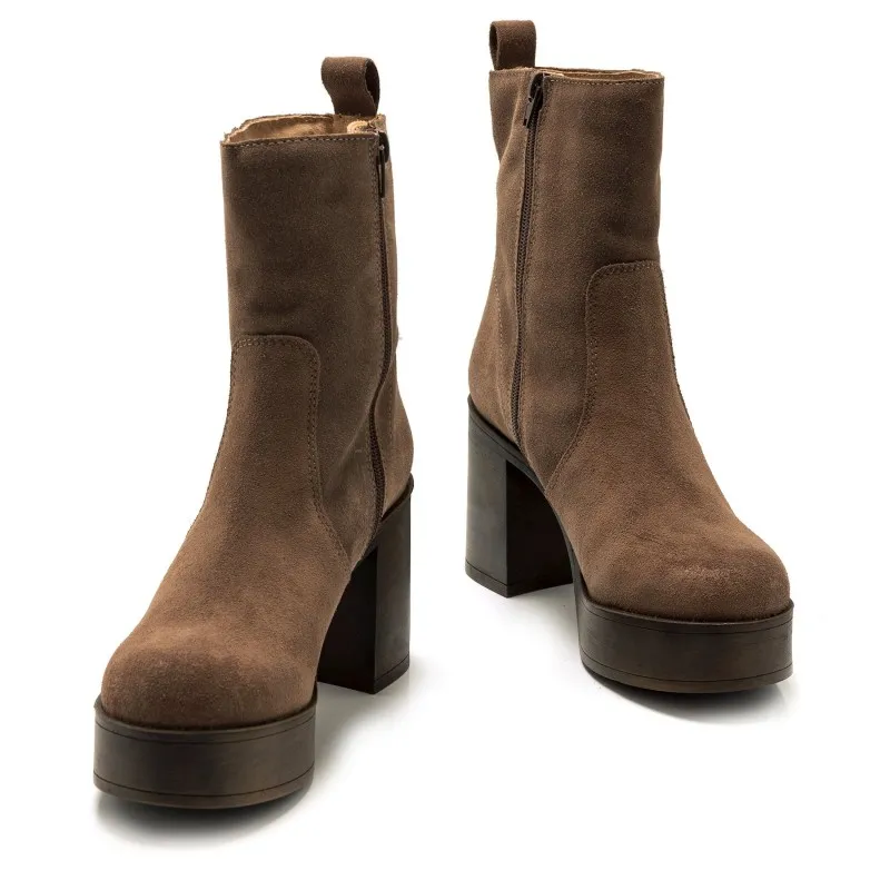 Botines Casual de Mujer MTNG SIXTIES Marron 55836