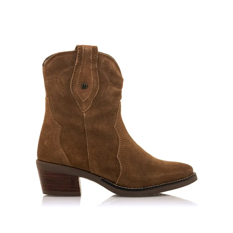 Botines Casual de Mujer MTNG TEO Marron 55736