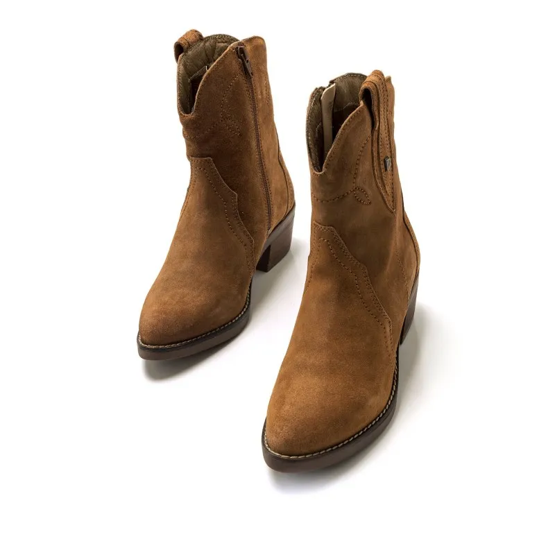 Botines Casual de Mujer MTNG TEO Marron 55736