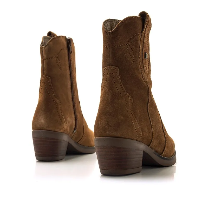 Botines Casual de Mujer MTNG TEO Marron 55736