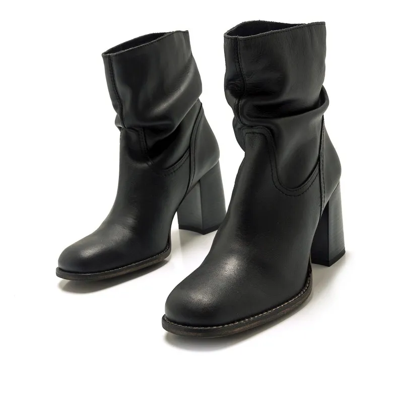 Botines Casual de Mujer MTNG VIOLETTE Negro 55811