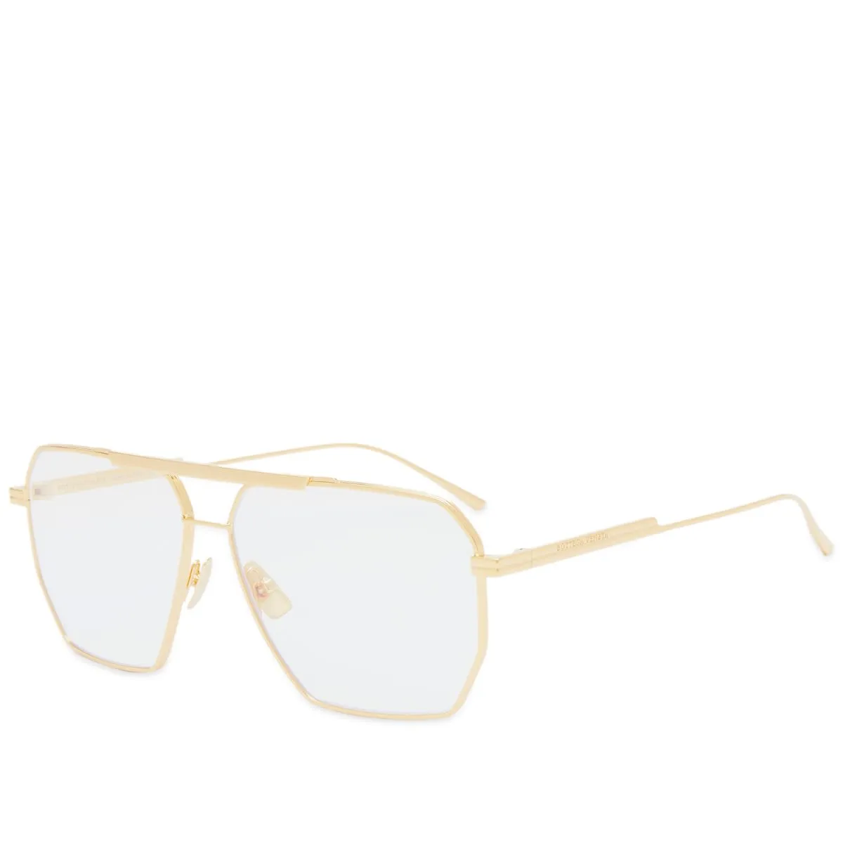 Bottega Veneta Men's BV1012S Sunglasses Transparent