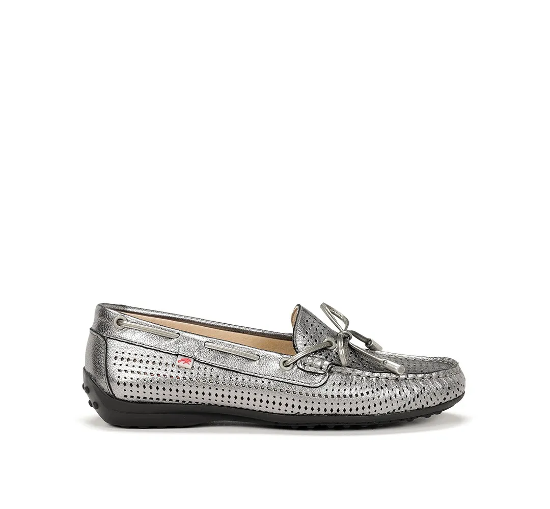 BRUNI F1428 Mocasín Plata