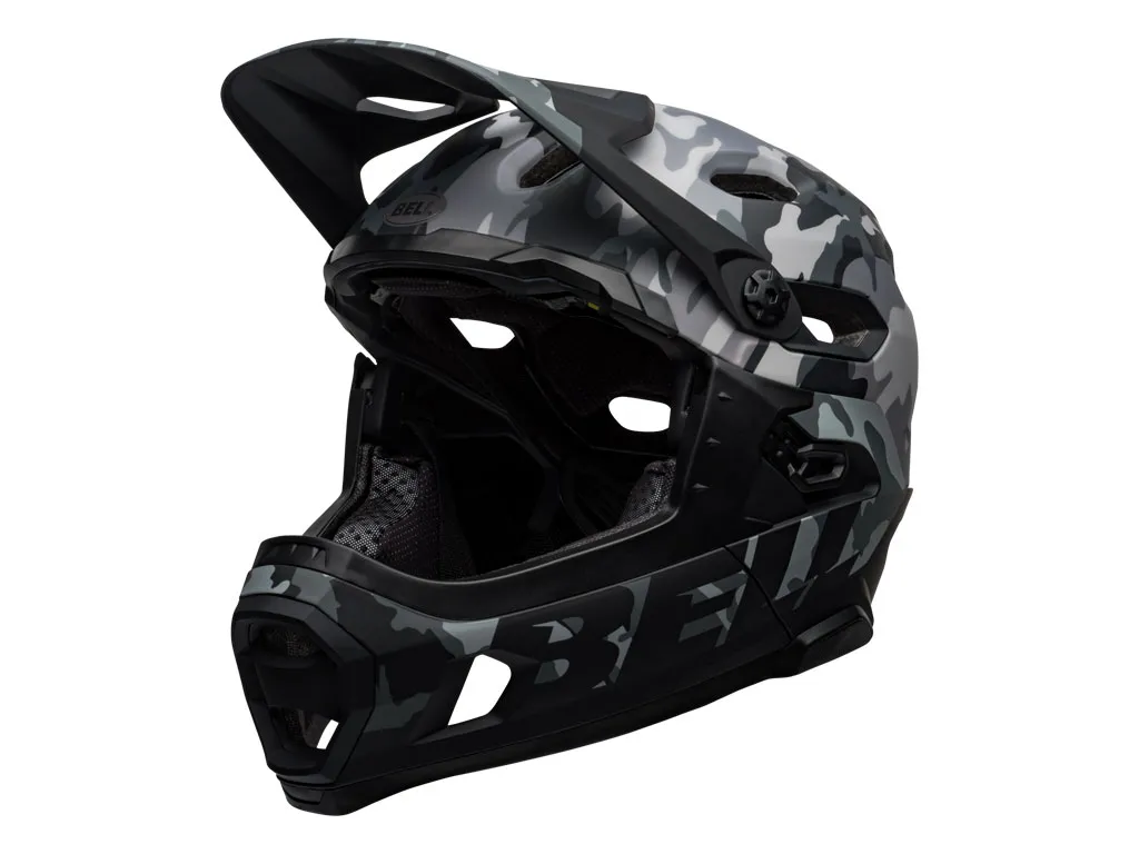 BS SUPER DH MIPS SPHERICAL BLACK CAMO L