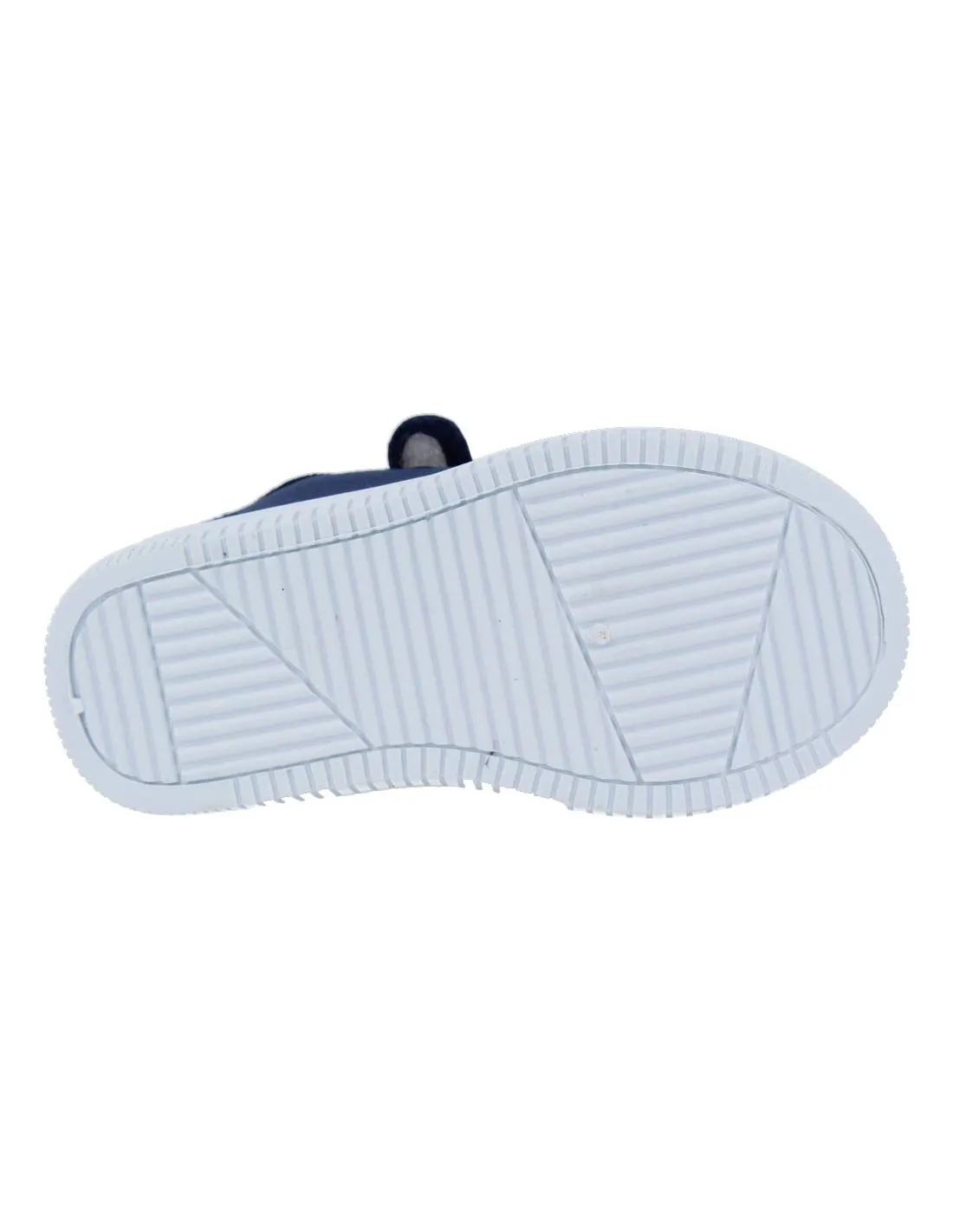 BUBBLE KIDS  DEPORTIVA LONA FLEXIBLE VELCRO MARINO