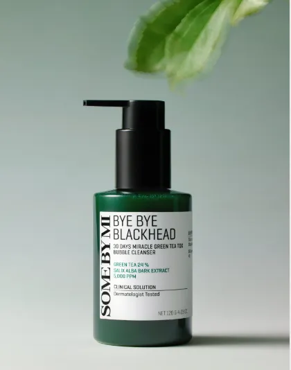 Bye Bye Blackhead 30 Days Milacle Green Tea Tox Bubble Cleanser