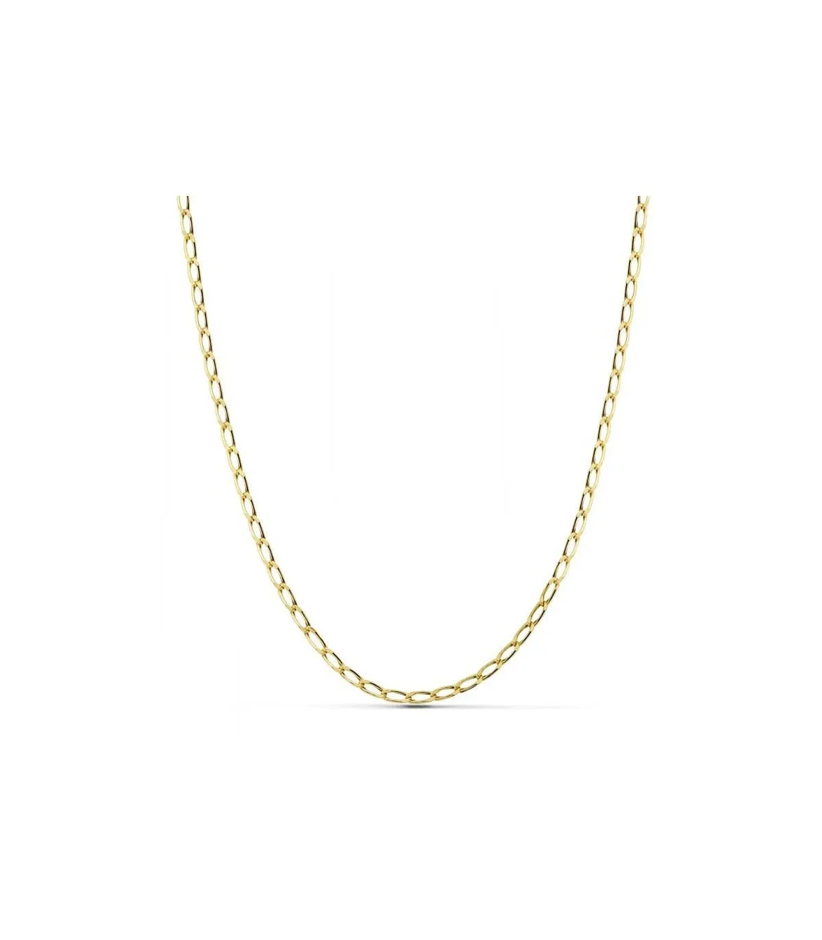 Cadena Bilbao 2.5 mm Oro 18K 60 cm