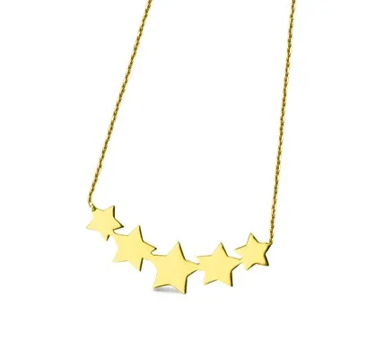 Cadenita + Estrellas Oro