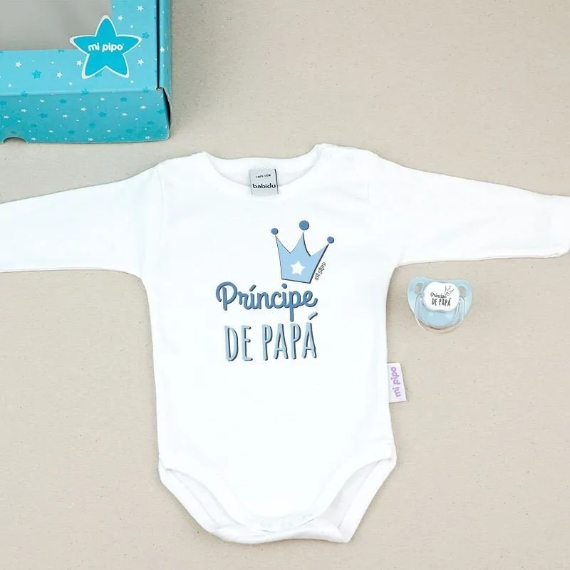 Cajita regalo bebé Príncipe de Papá