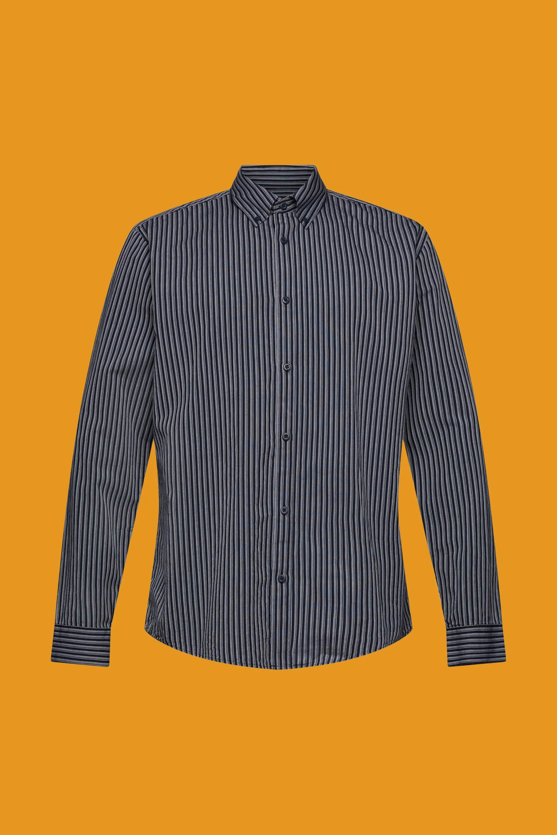 Camisa de algodón sostenible a rayas