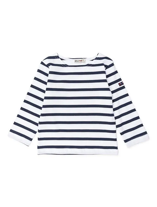 Camiseta azul marinera