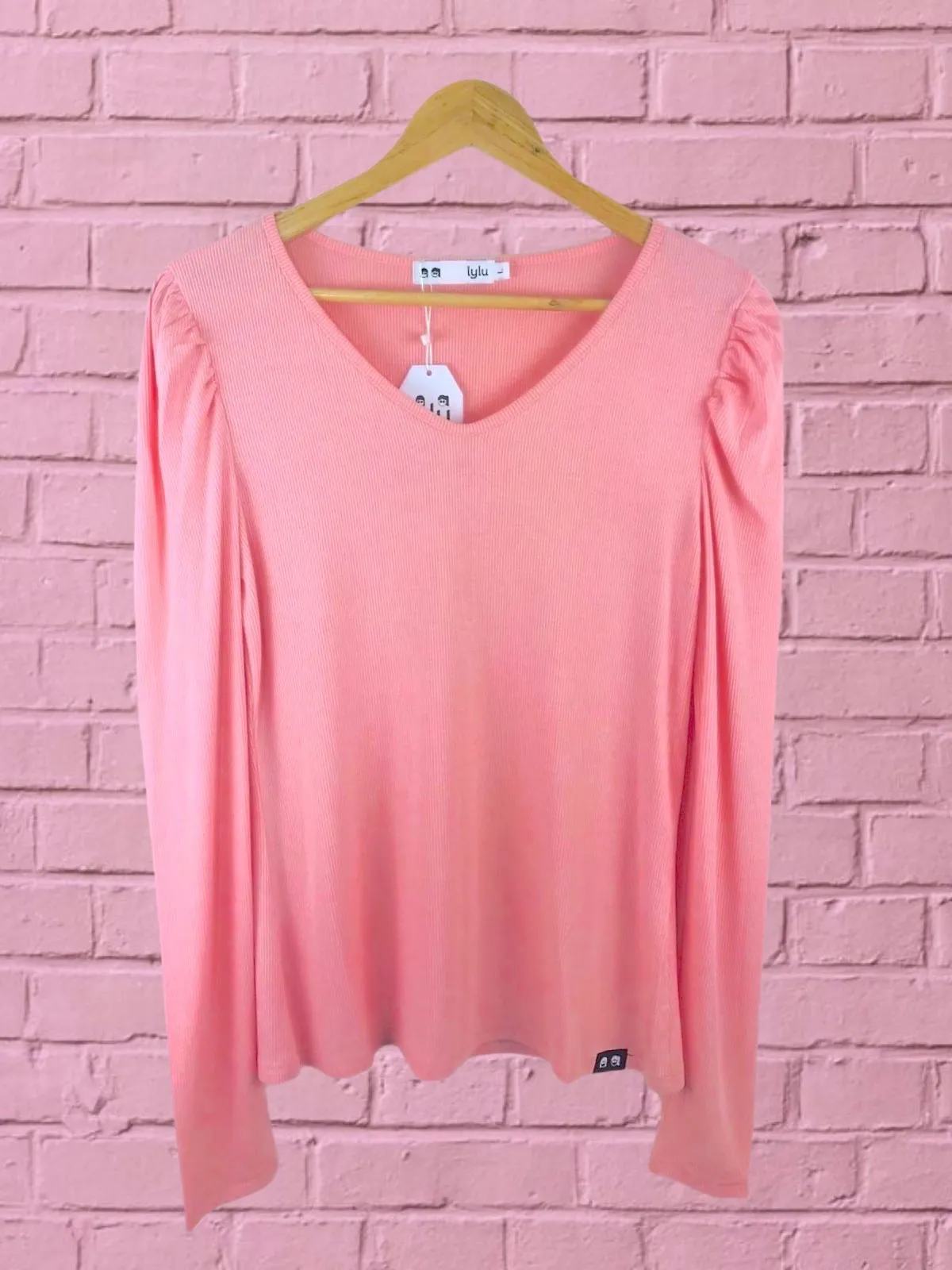 Camiseta básica Elisa Rosa Bebé