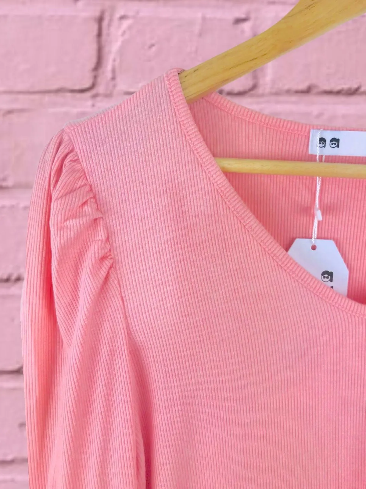 Camiseta básica Elisa Rosa Bebé