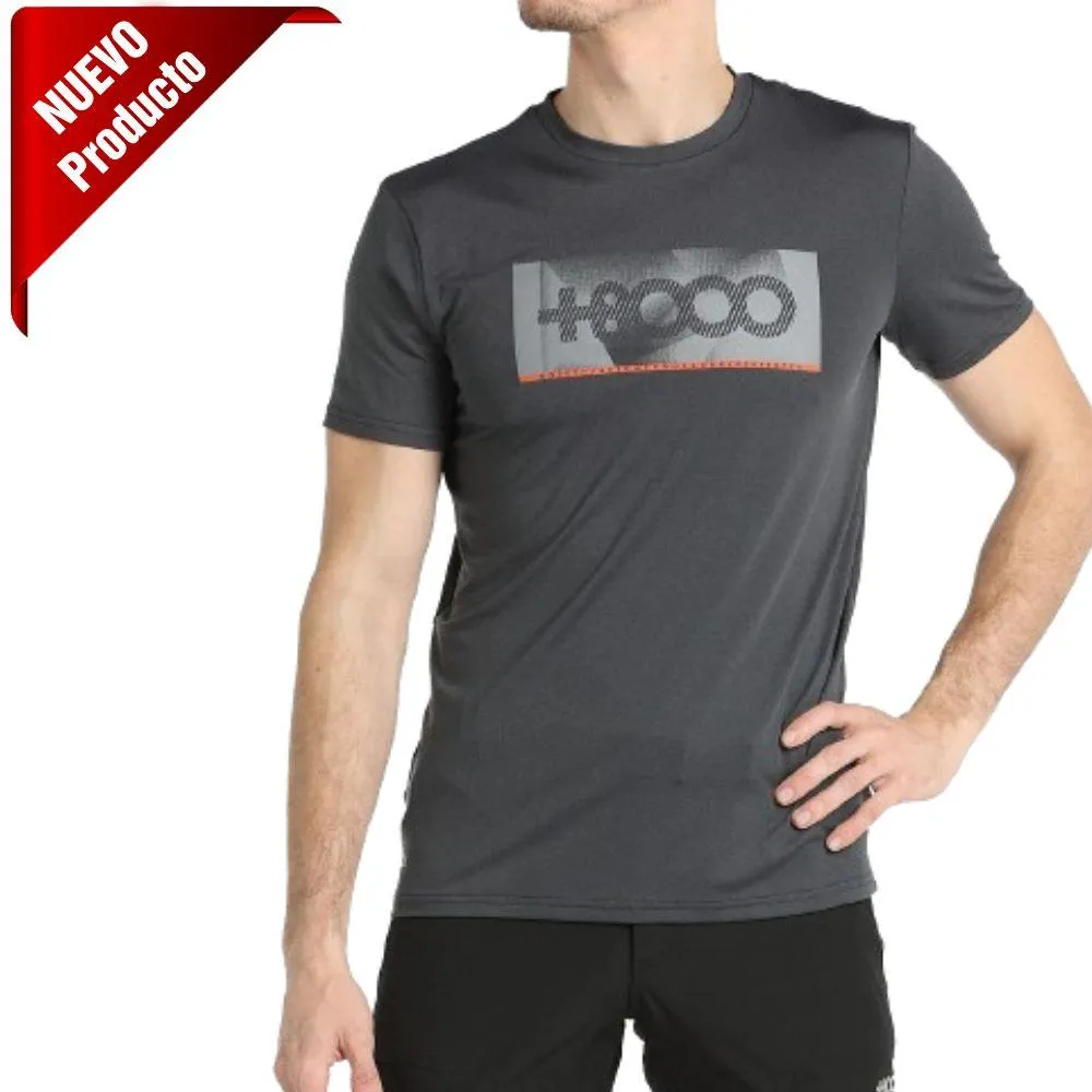 CAMISETA OUTDOOR +8000 LASTEN. Antracita Vigoré