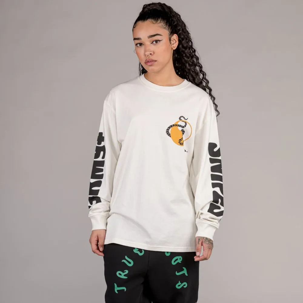 CAMISETA UNISEX DE MANGA LARGA GRIMEY "SNIPES X GRIMEY TRUE ROOTS"  WHITE | FALL 22