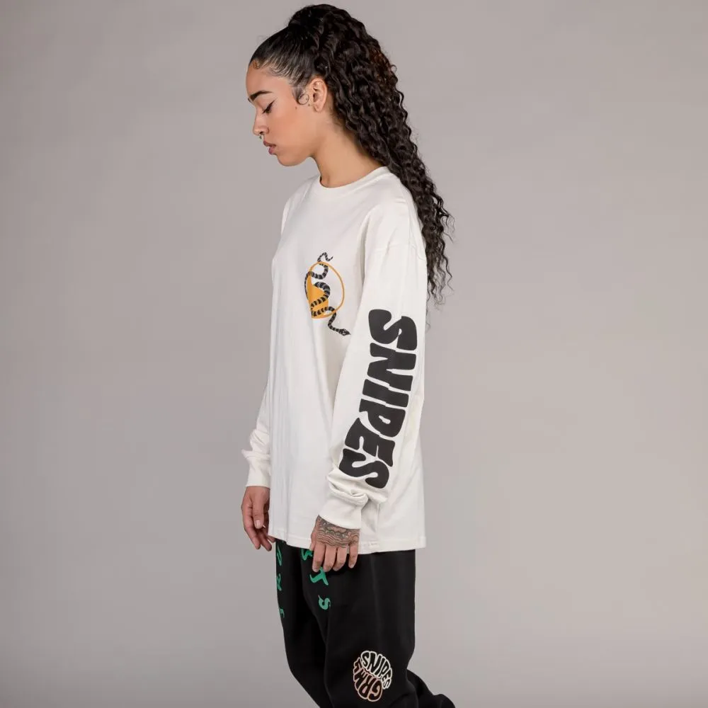 CAMISETA UNISEX DE MANGA LARGA GRIMEY "SNIPES X GRIMEY TRUE ROOTS"  WHITE | FALL 22