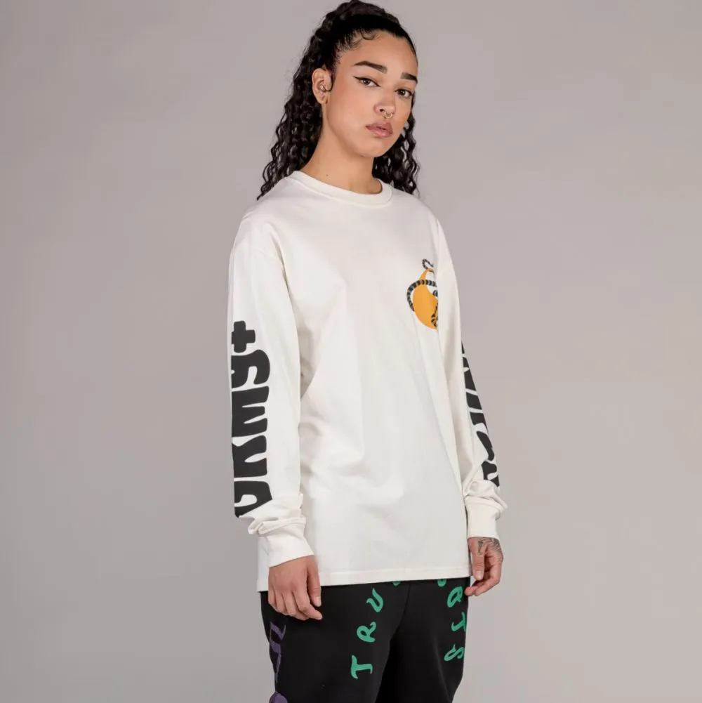 CAMISETA UNISEX DE MANGA LARGA GRIMEY "SNIPES X GRIMEY TRUE ROOTS"  WHITE | FALL 22