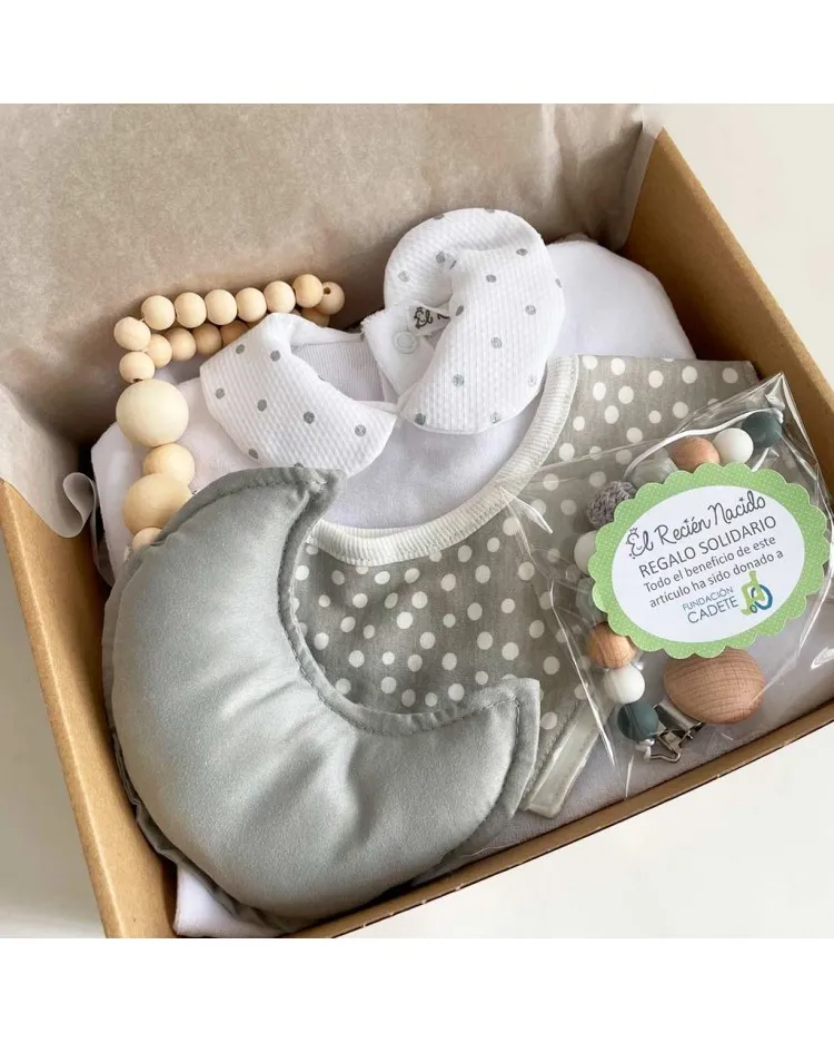Canastilla bebé regalo solidario