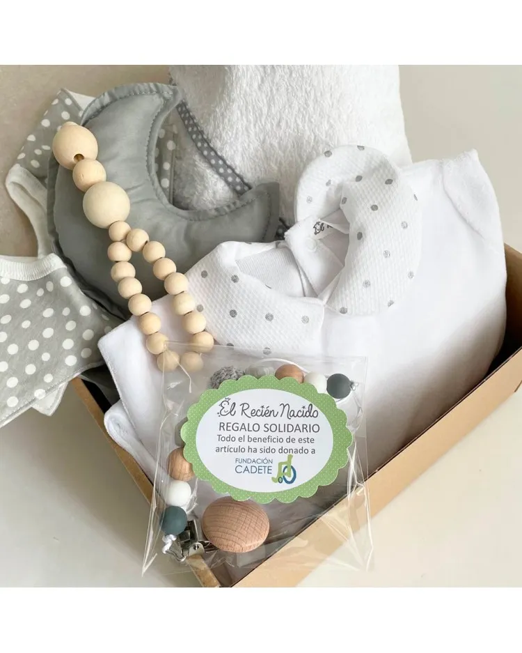 Canastilla bebé regalo solidario