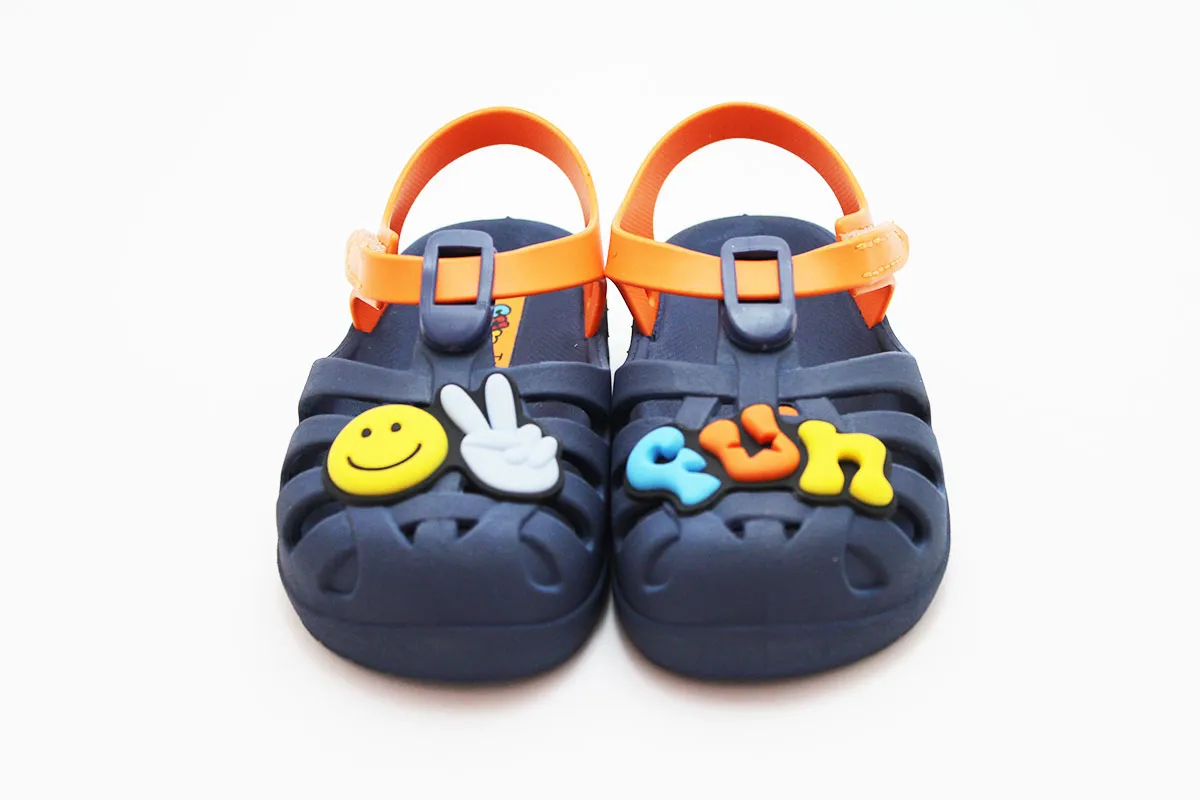 Cangrejeras Ipanema azul letras niños