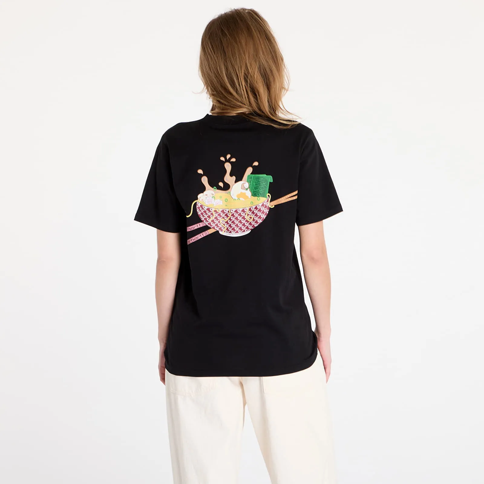 CARHARTT WIP TSHIRT S/S NOODLE SOUP TSHIRT UNISEX BLACK S