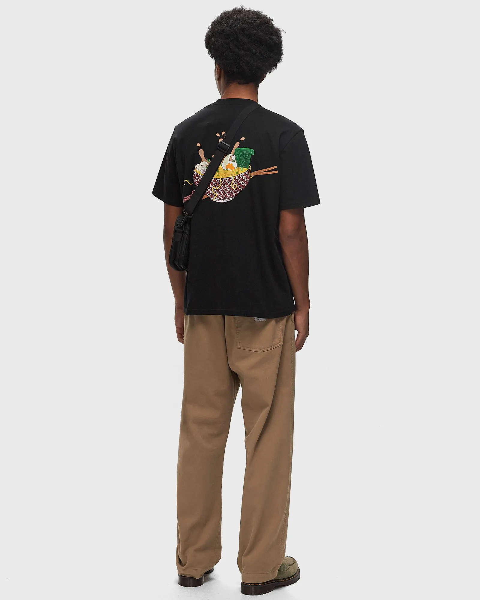 CARHARTT WIP TSHIRT S/S NOODLE SOUP TSHIRT UNISEX BLACK S