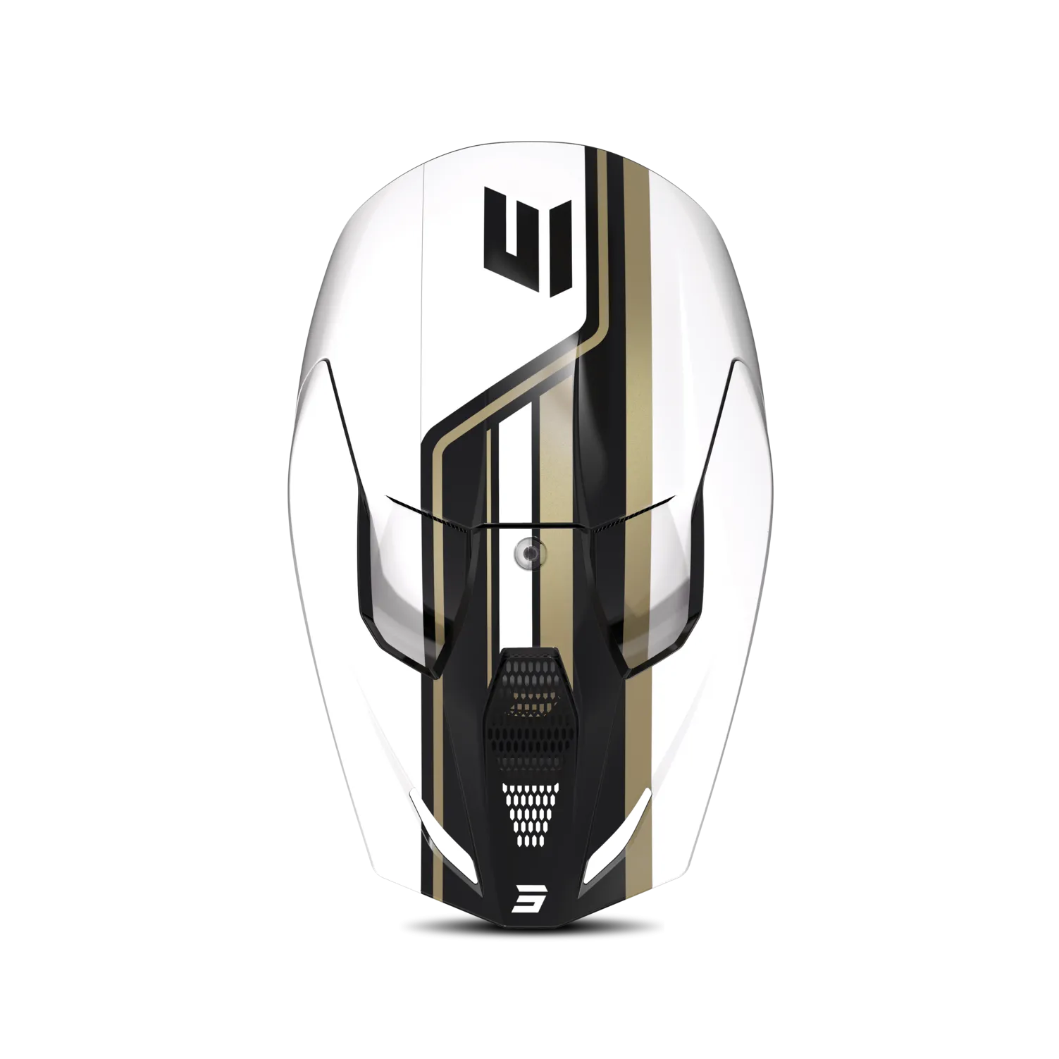 Casco de Cross Shot Furious Heritage Arena Brillante