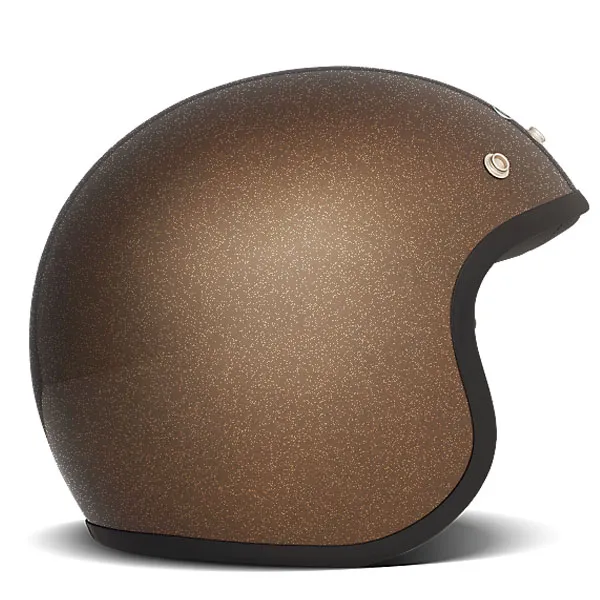 Casco Dmd Vintage Glitter Bronce 