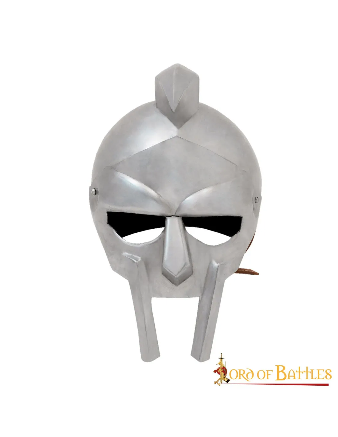 Casco histórico Fierce Gladiador, acero dulce