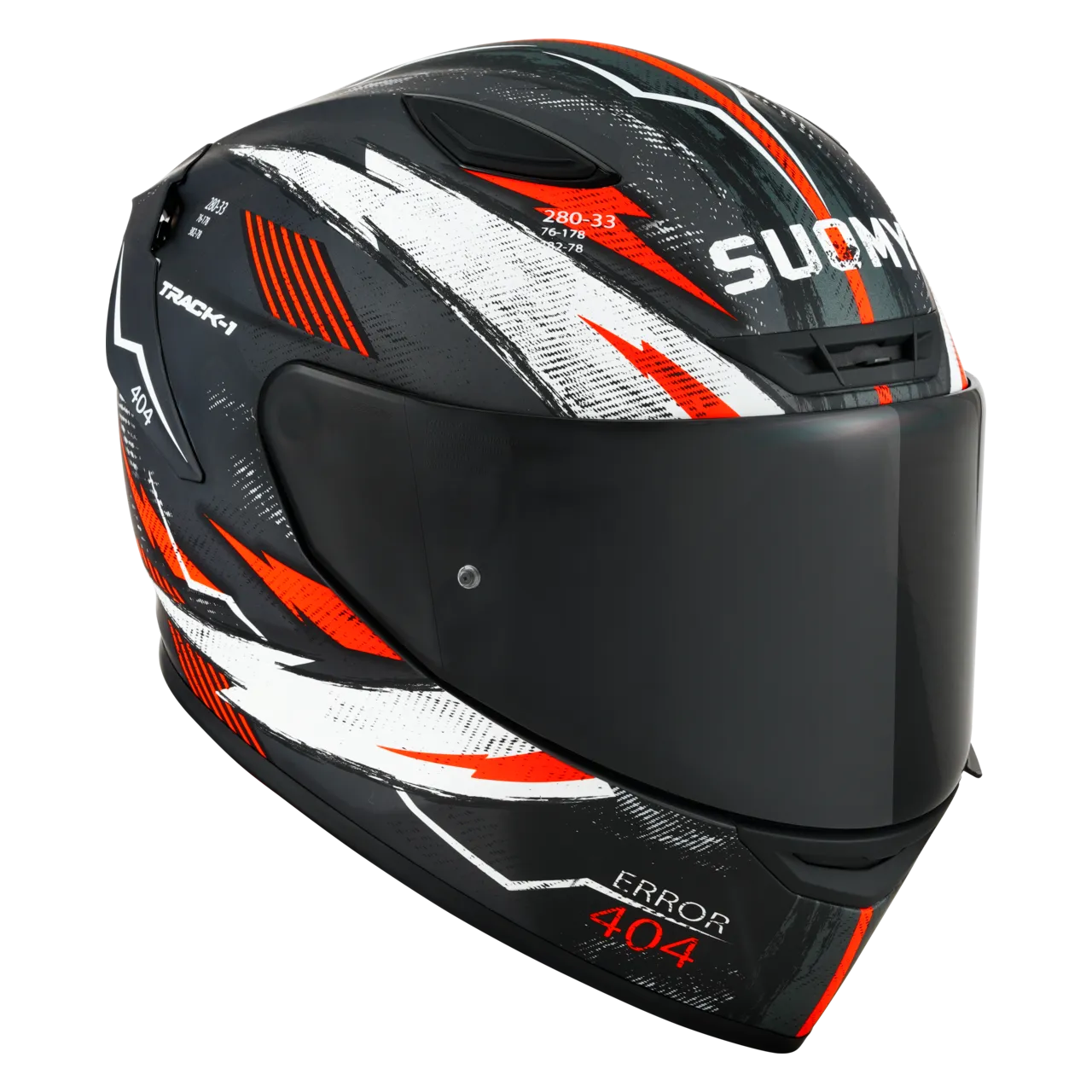 CASCO INTEGRAL SUOMY TRACK1 404 ANTRACITA MATE 