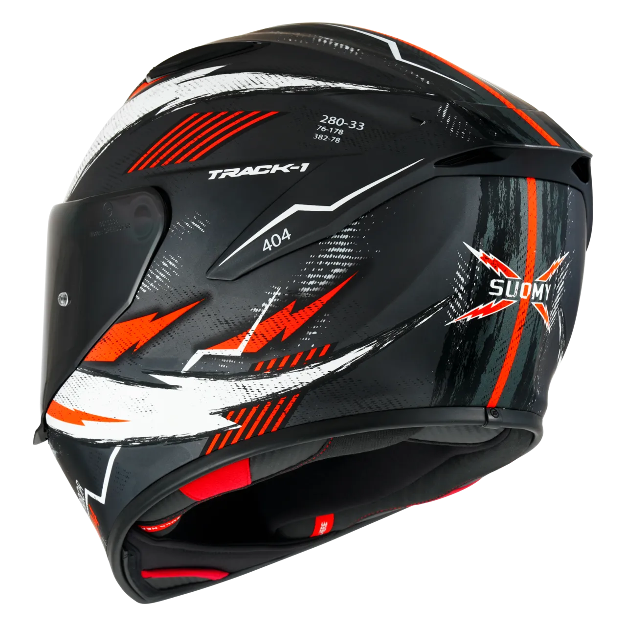 CASCO INTEGRAL SUOMY TRACK1 404 ANTRACITA MATE 