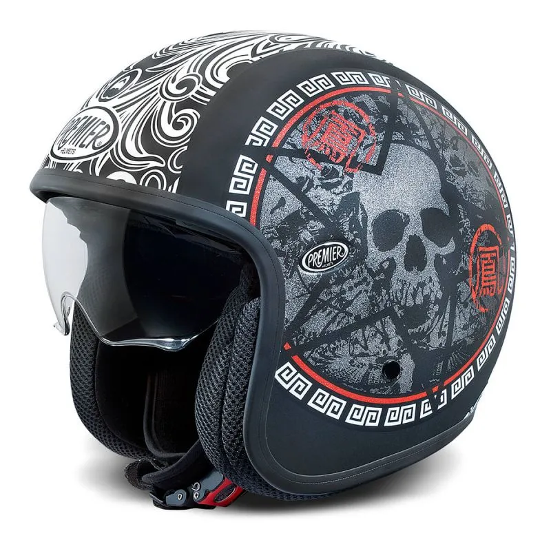 Casco Vintage Jet Premier SK9BM