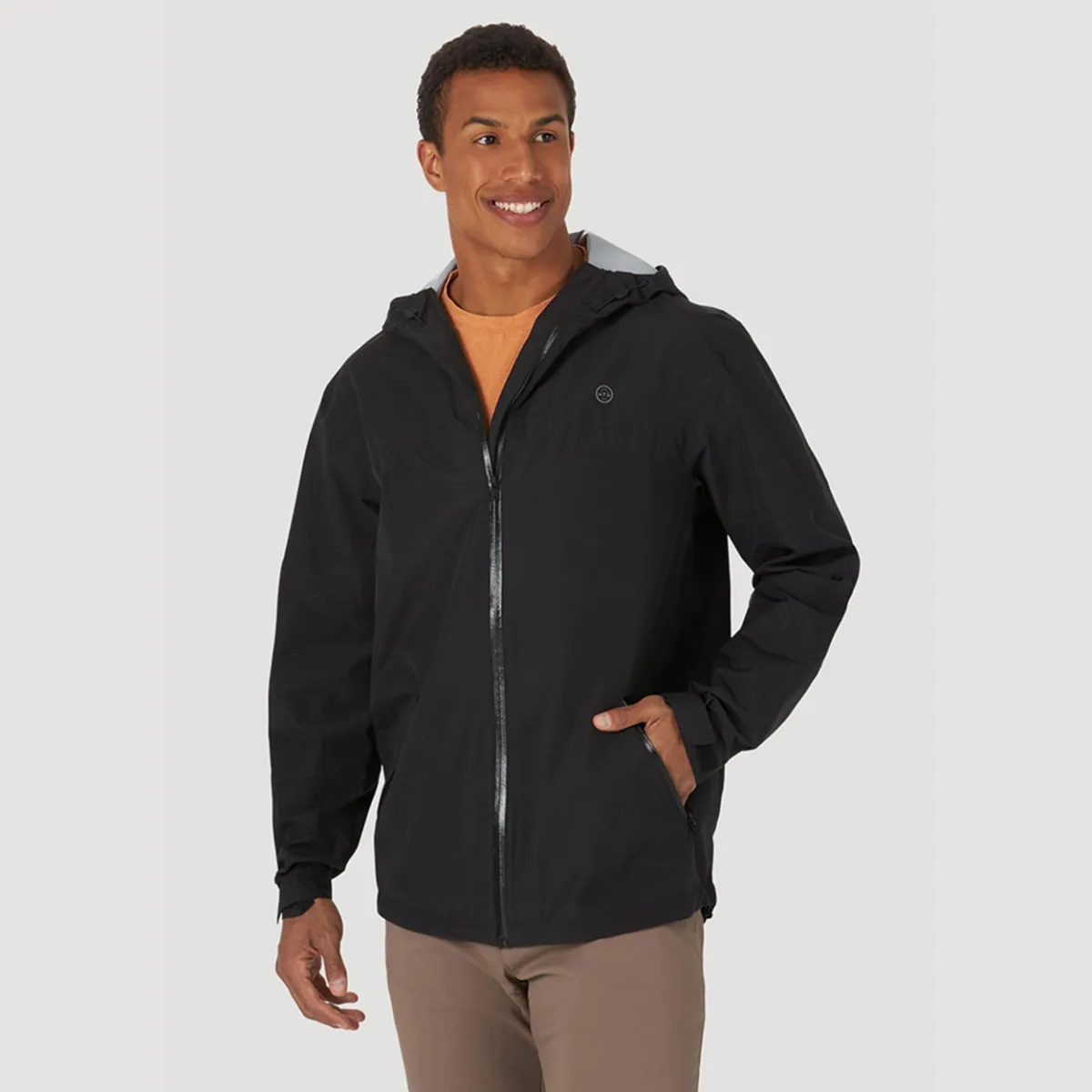 Chaqueta Outdoor Hombre ATG By Wrangler Rain Jacket Negra