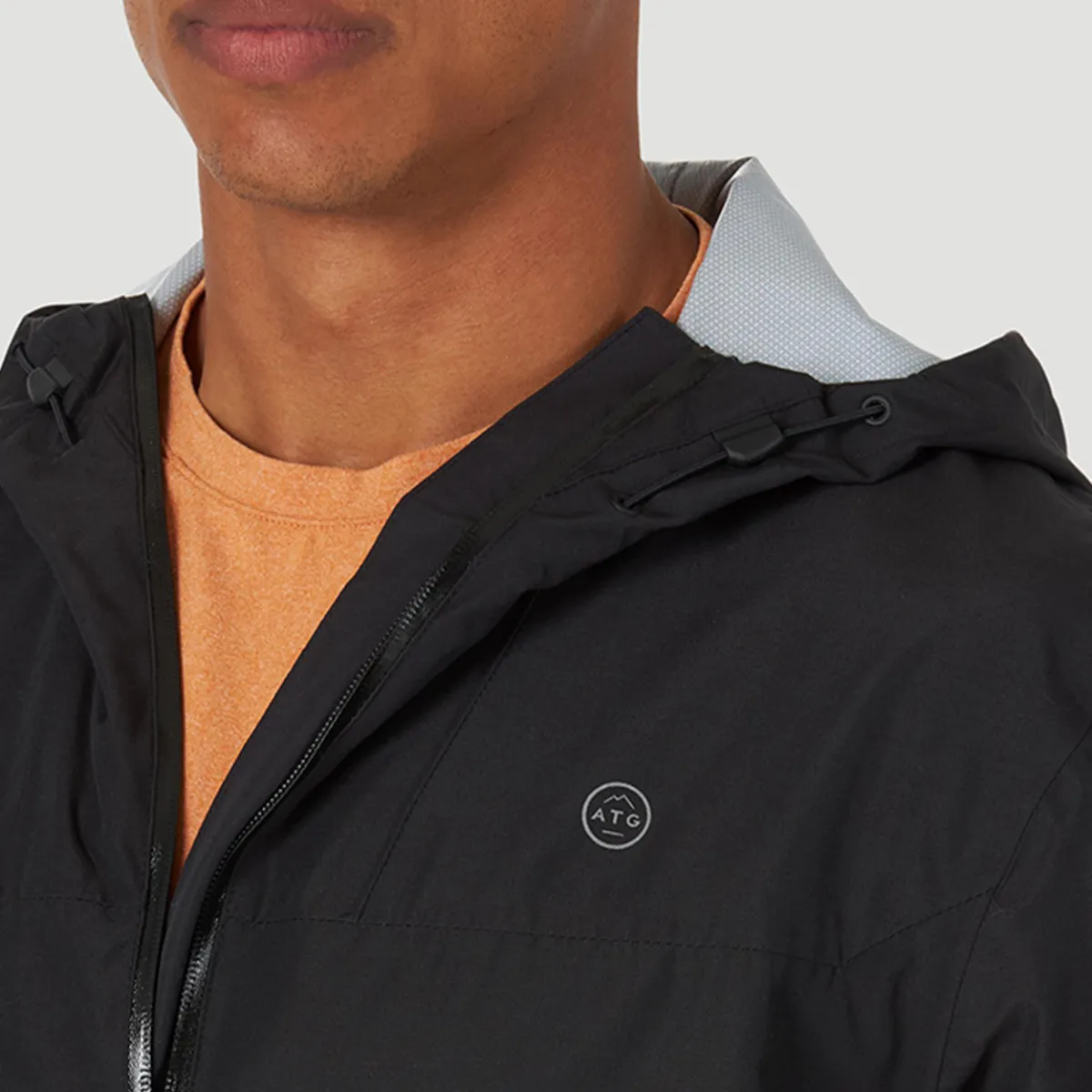 Chaqueta Outdoor Hombre ATG By Wrangler Rain Jacket Negra