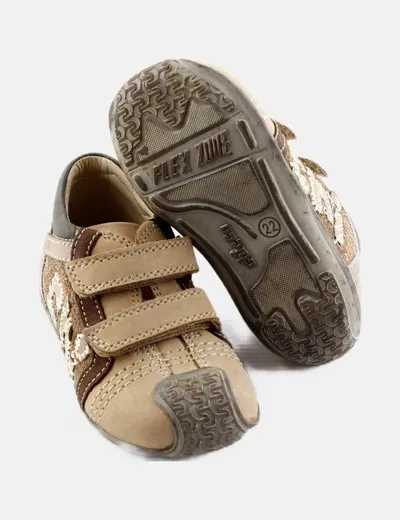 Chicco Zapato marrón velcro