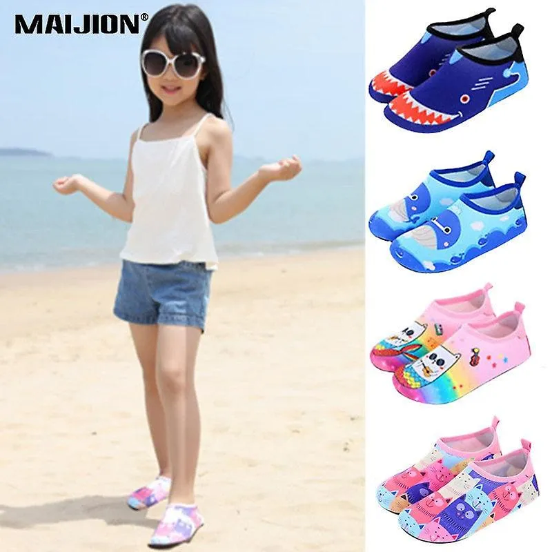 CHILDREN QUICK DRY NONSLIP BAREFOOT BEACH SEASIDE WATER SHOES OUTDOOR COMFORTABLE AQUA SHOE BOY GIRL SOFT SURFING SWIMMING SHOE