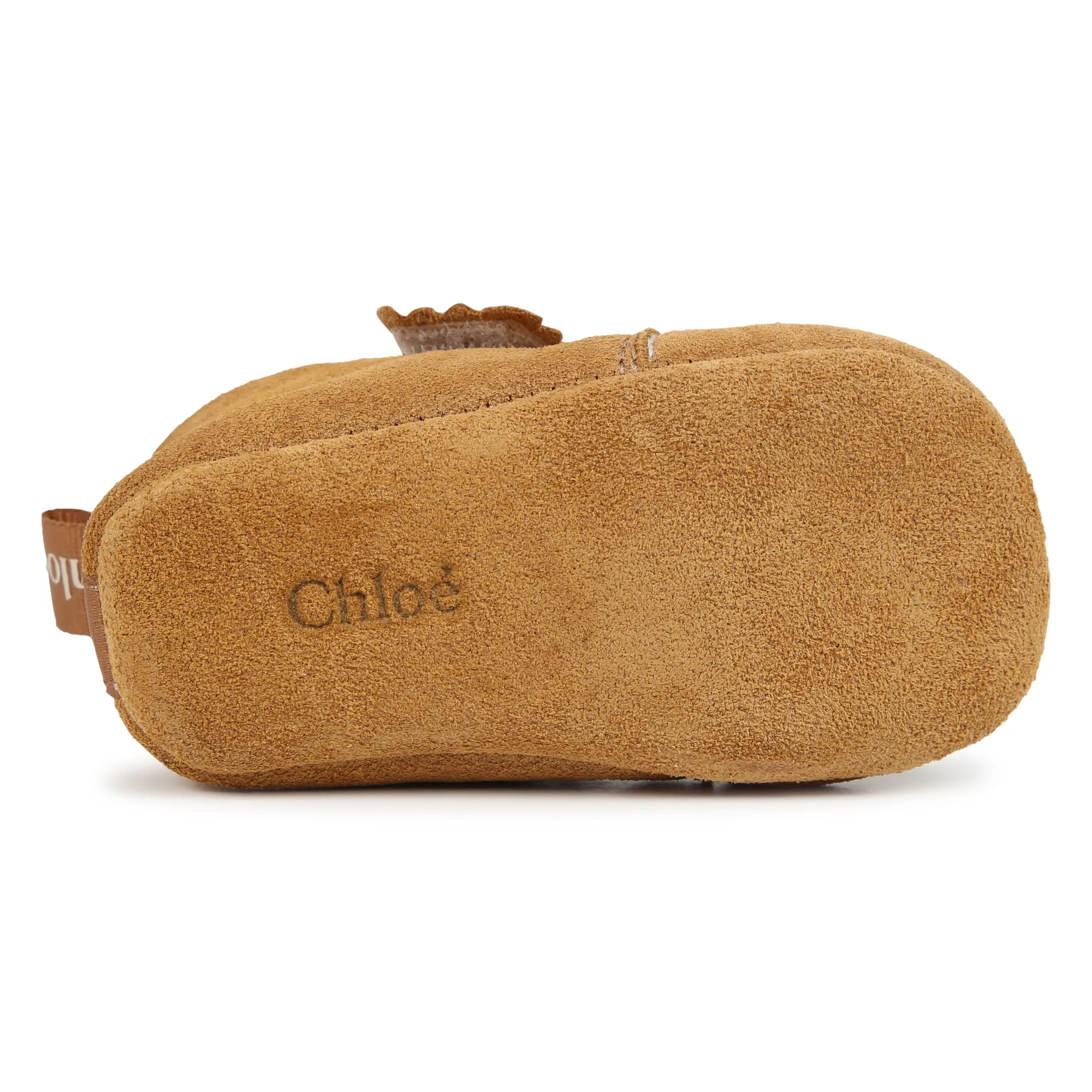 CHLOE Patucos de piel con velcro