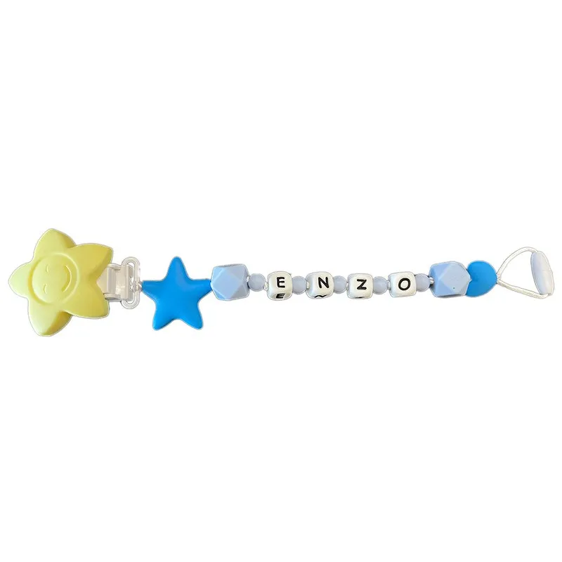 Chupetero personalizado azul
