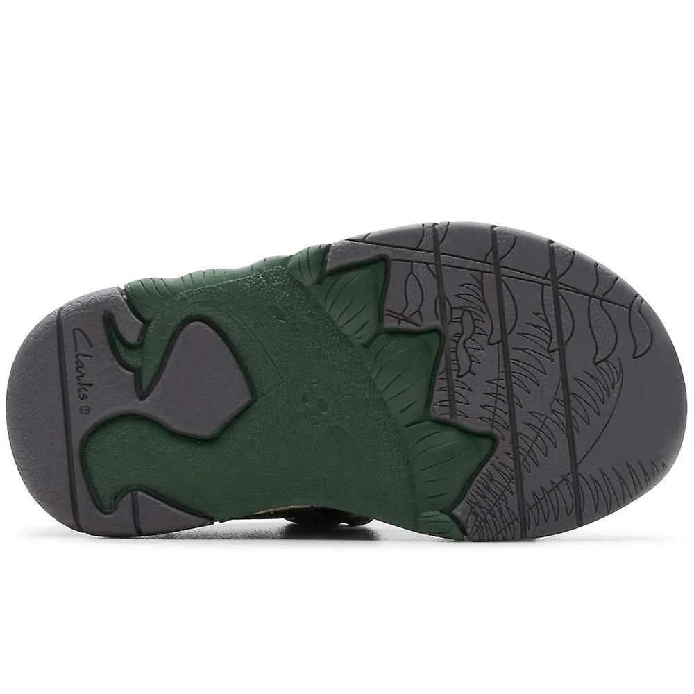 Clarks Spiney Stomp T Niños Primeras sandalias